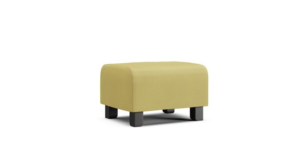 Gronlid Footstool Cover - Care+ Tweed Amber