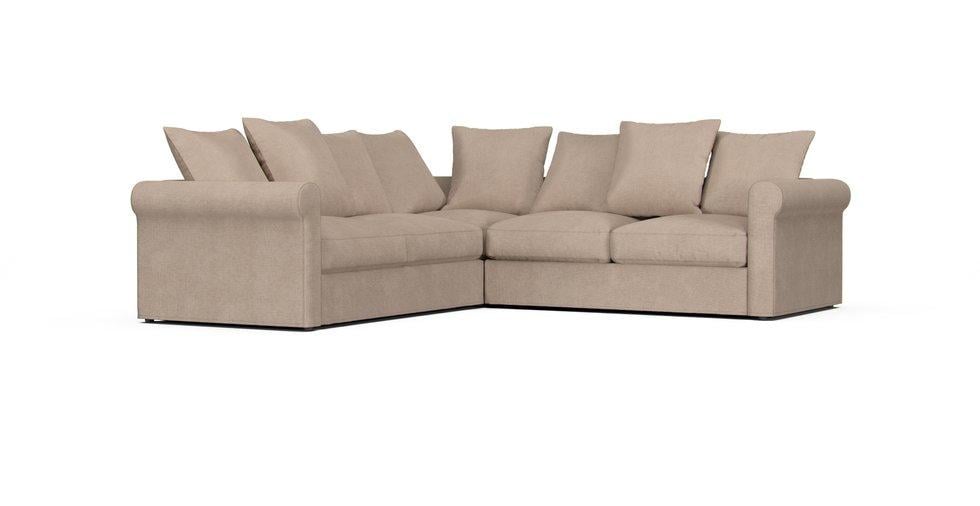 Mod Basketweave Flax