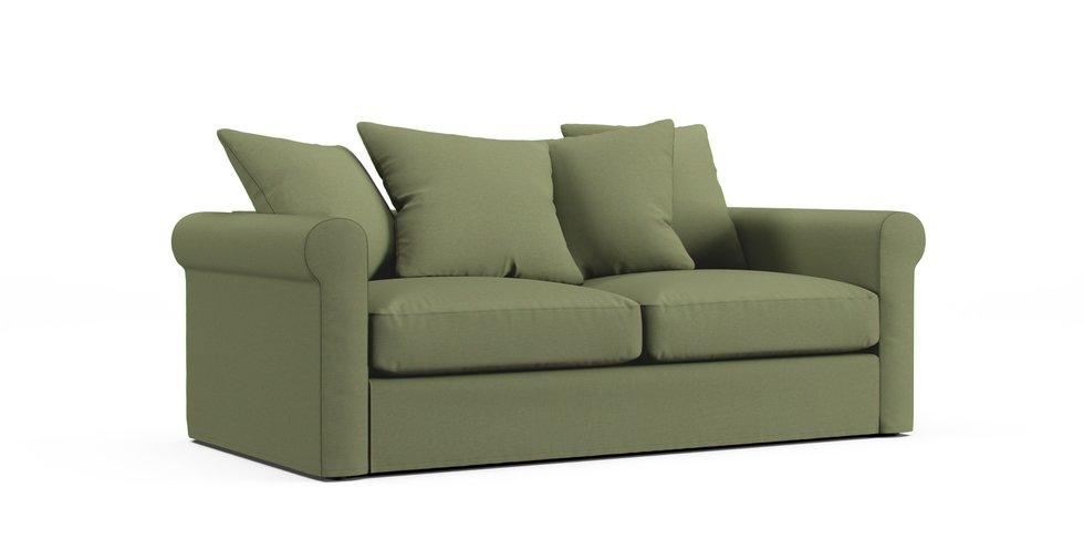 Gronlid 2-seater Sofa-Bed Cover - Care+ Canvas Sage