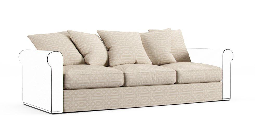 Sunbrella® Fretwork Flax