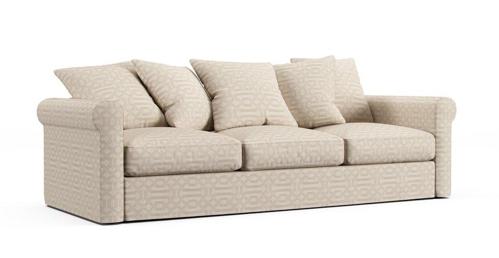 Sunbrella® Fretwork Flax