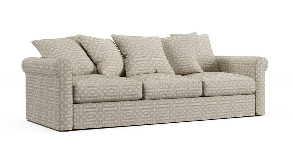 Sunbrella® Fretwork Pewter