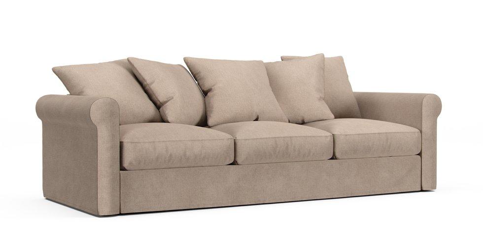 Mod Basketweave Flax