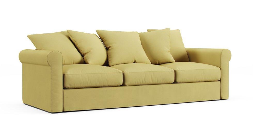 Gronlid Sofa Cover - Care+ Tweed Amber