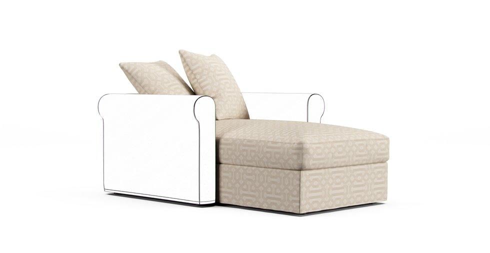 Sunbrella® Fretwork Flax