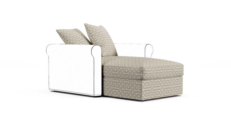 Sunbrella® Fretwork Pewter