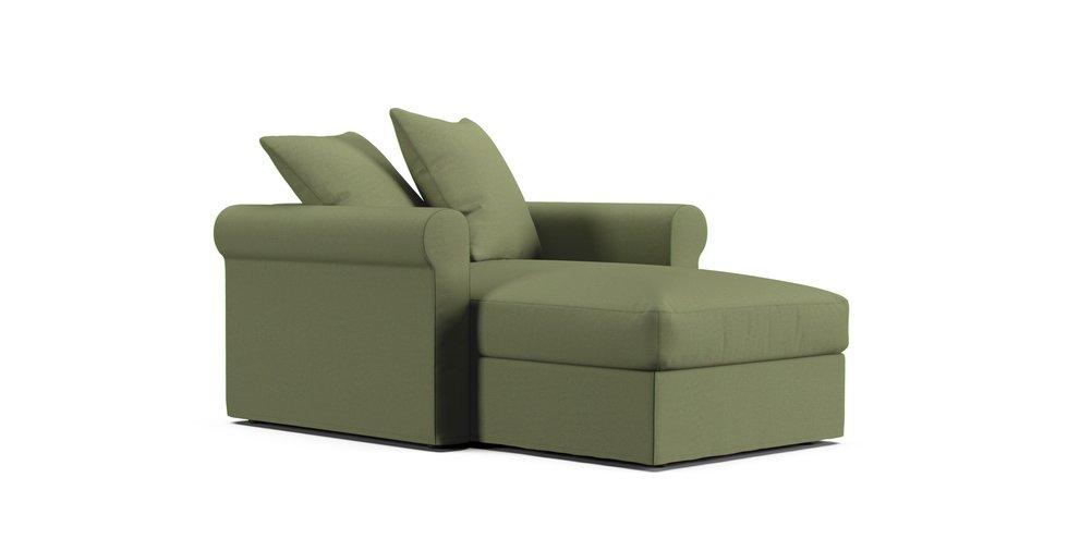 Gronlid Chaise Lounge Cover - Care+ Canvas Sage