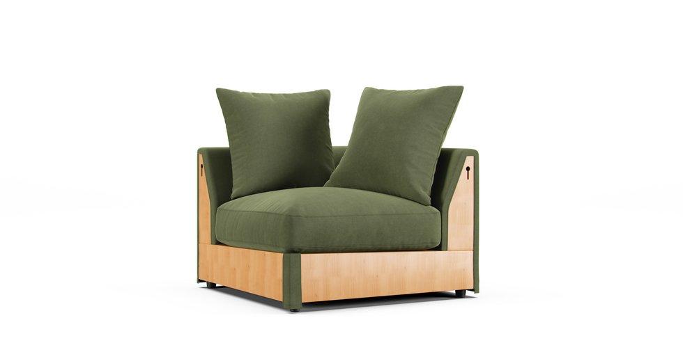 Signature Microfiber Forest Green