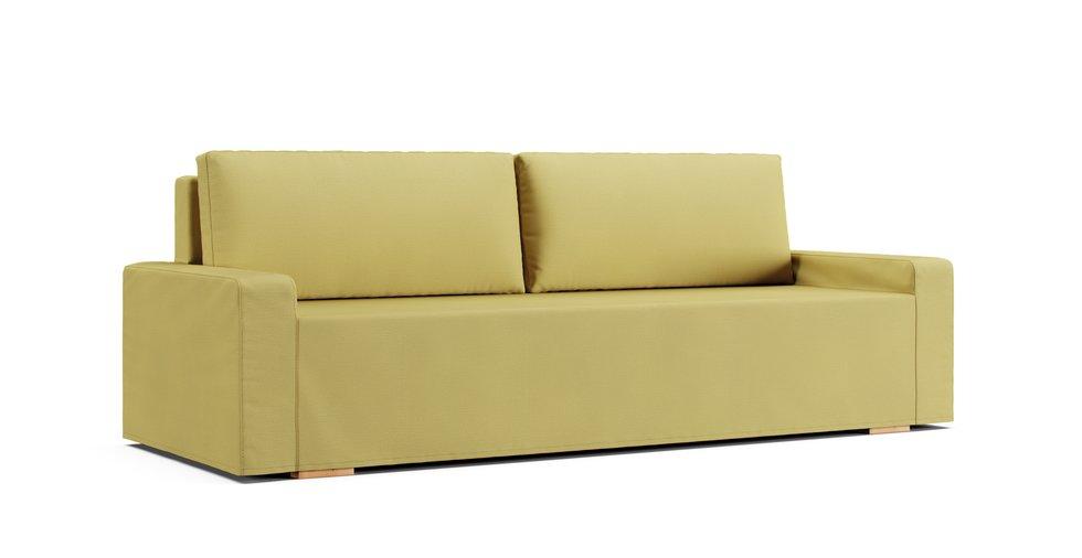 Gralviken 3 Seat Sofa Bed Cover - Care+ Tweed Amber