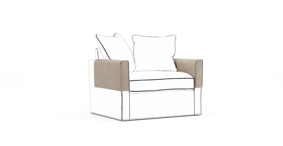 Mod Basketweave Oatmeal