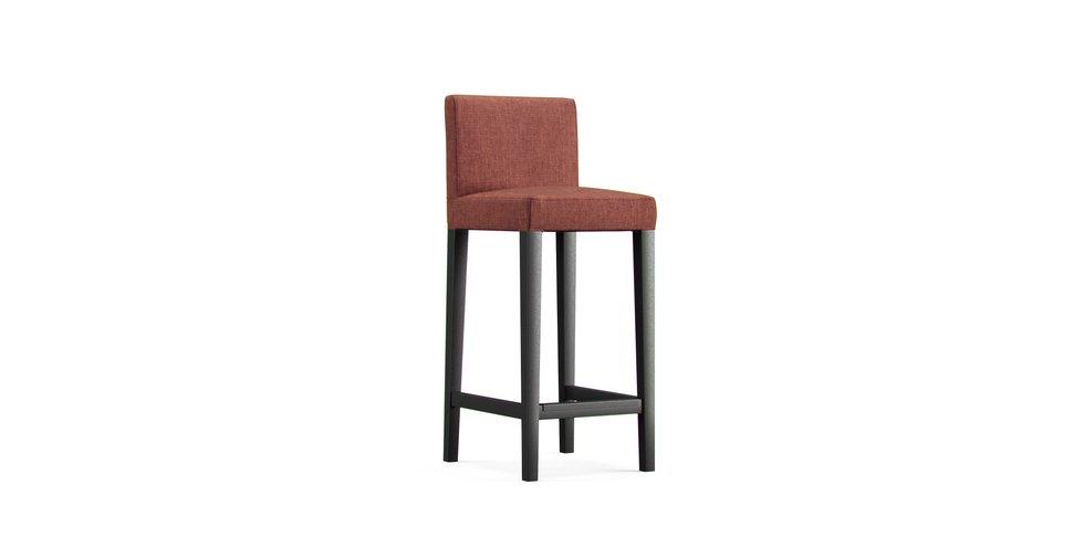 Henriksdal Bar Stool Slipcover - Care+ Tweed Sunset