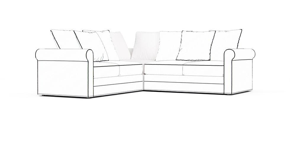 Harlanda Corner Seat Section Cover