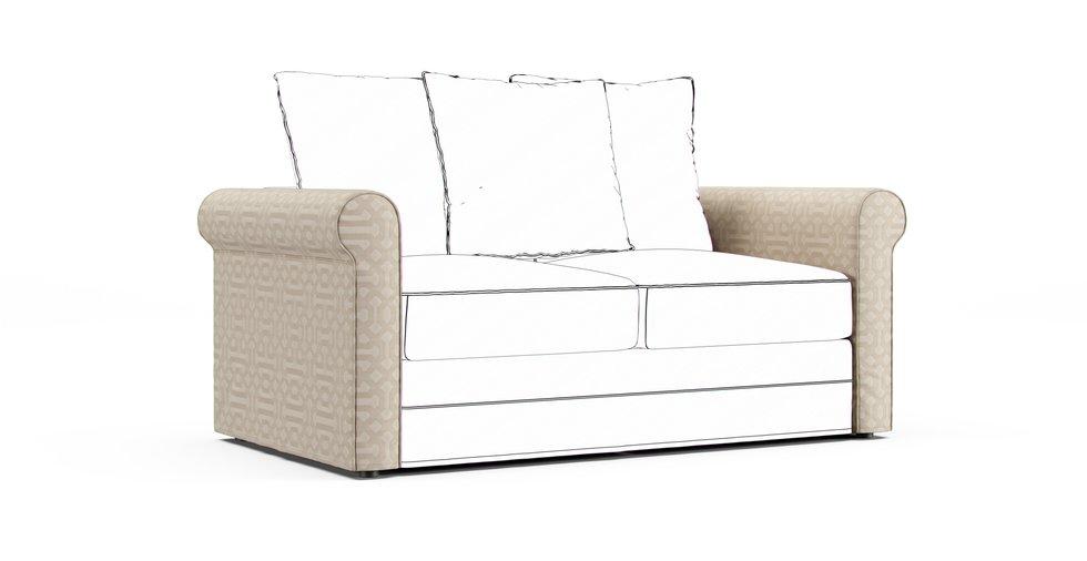 Sunbrella® Fretwork Flax