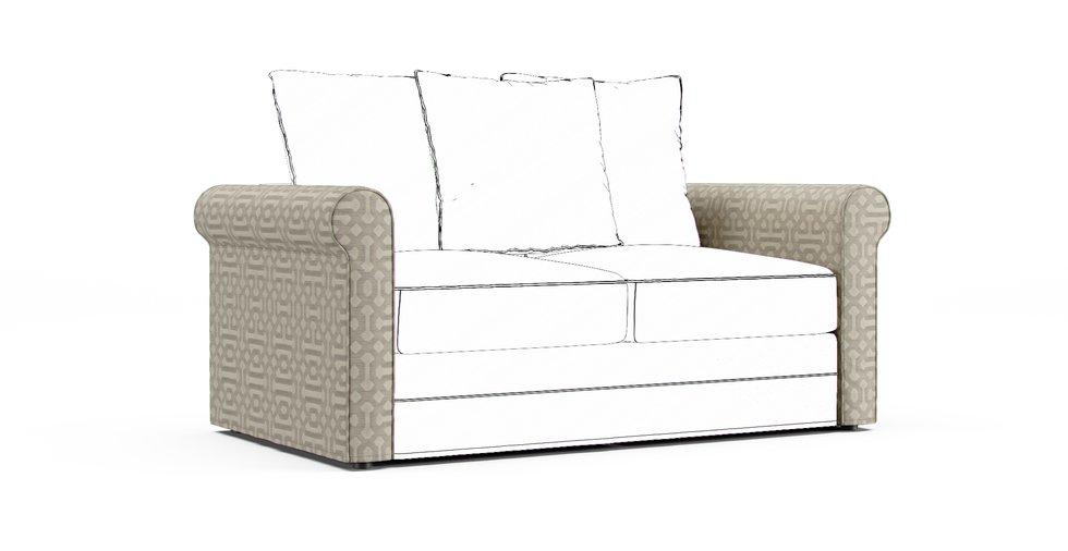 Sunbrella® Fretwork Pewter