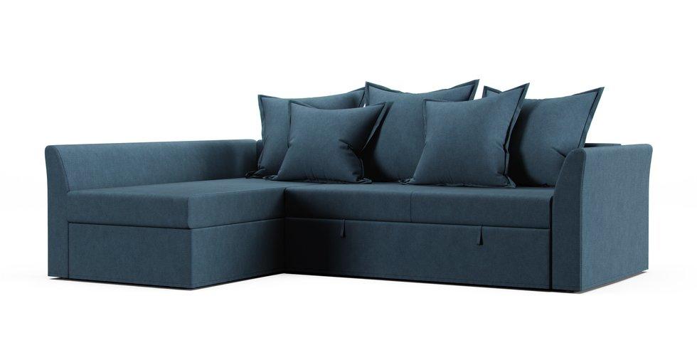 Holmsund Corner Sofa-Bed Cover - Care+ Tweed Teal