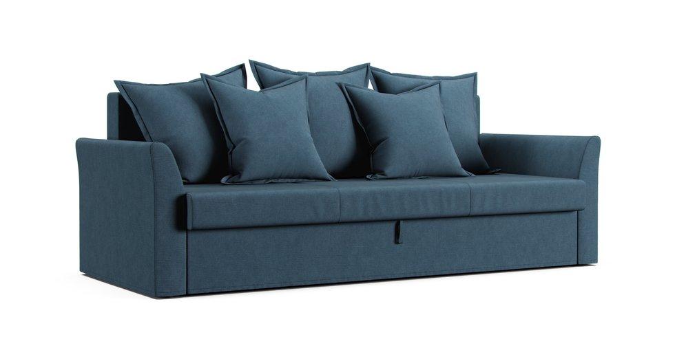 Holmsund 3-Seat Sofa-Bed Cover - Care+ Tweed Teal