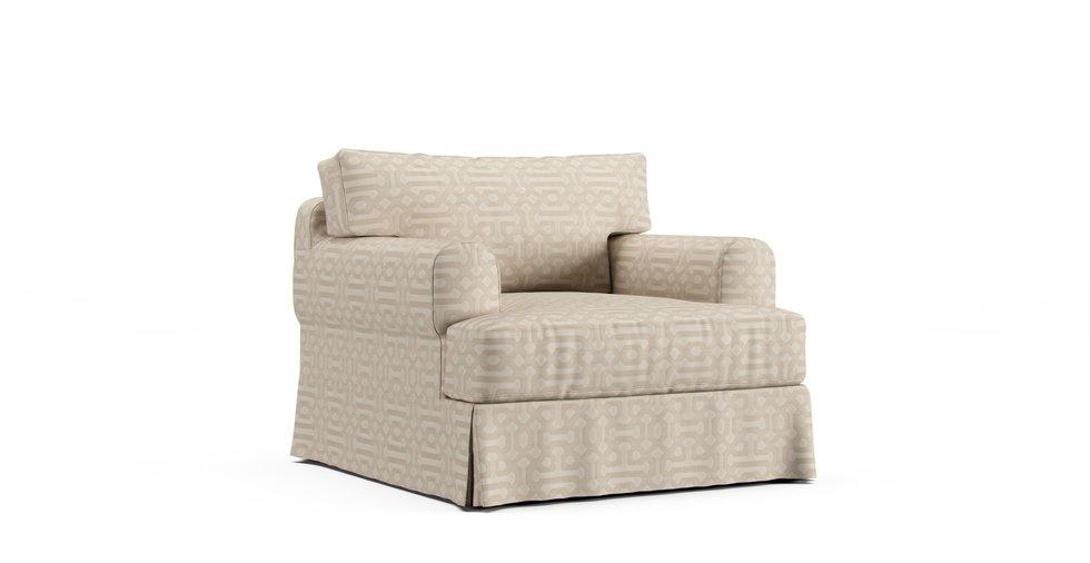 Sunbrella® Fretwork Flax