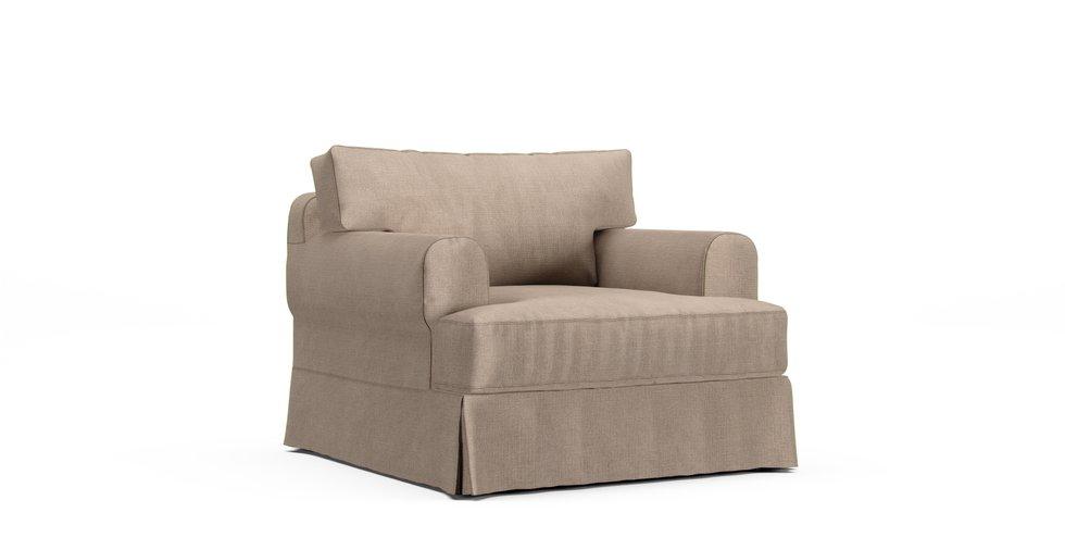 Mod Basketweave Flax