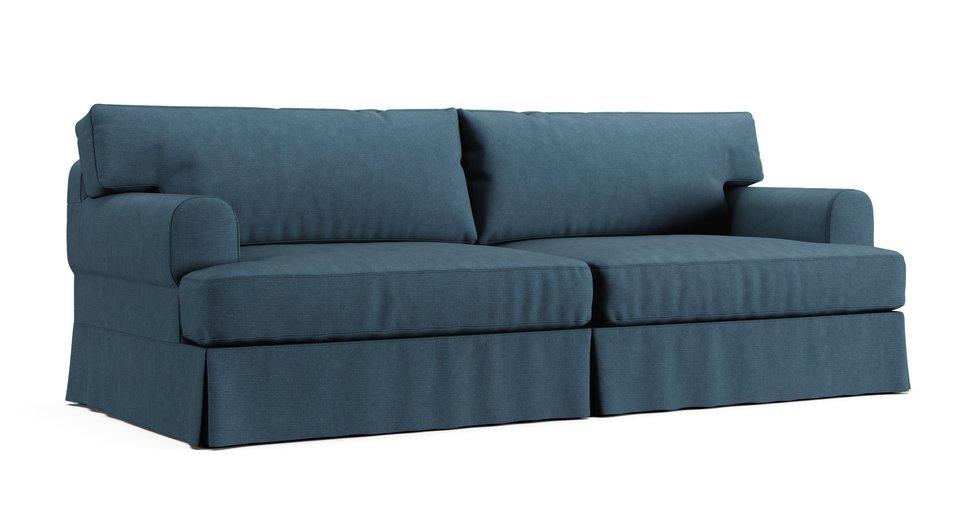 Hovas 3 Seater Cover - Care+ Tweed Teal