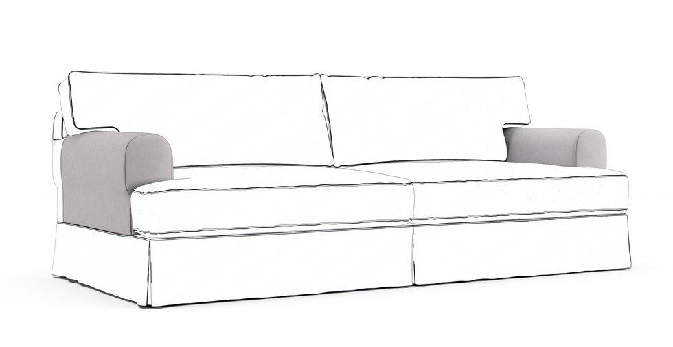 Fundas protectoras de reposabrazos Hovas — Complemento - Everyday Weave Pebble