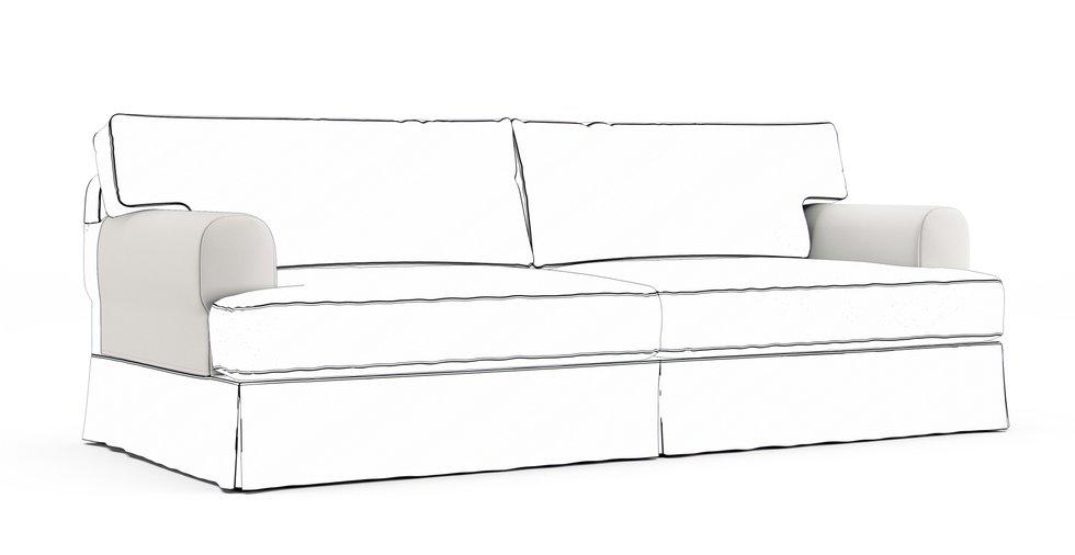 Fundas protectoras de reposabrazos Hovas — Complemento - Everyday Weave Cream