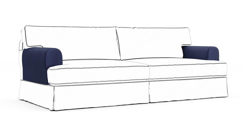 Fundas protectoras de reposabrazos Hovas — Complemento - Everyday Cotton Navy