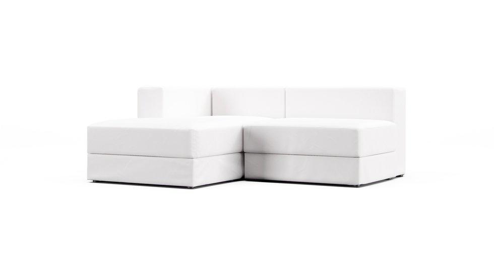 Jattebo 2.5-seat Modular Sofa with Chaise Longue Cover