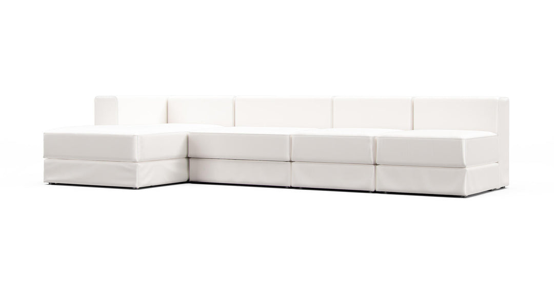 Jattebo 4.5-seat Modular Sofa Cover - Care+ Canvas Sage