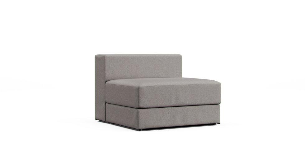 Jattebo 1.5-Seat Storage Module Cover - Care+ Canvas Ash