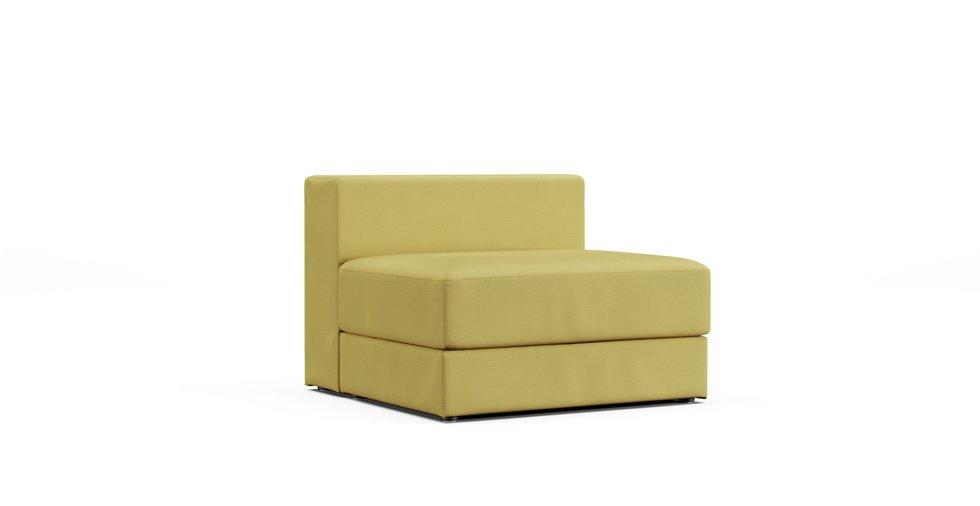 Jattebo 1.5-Seat Storage Module Cover - Care+ Tweed Amber