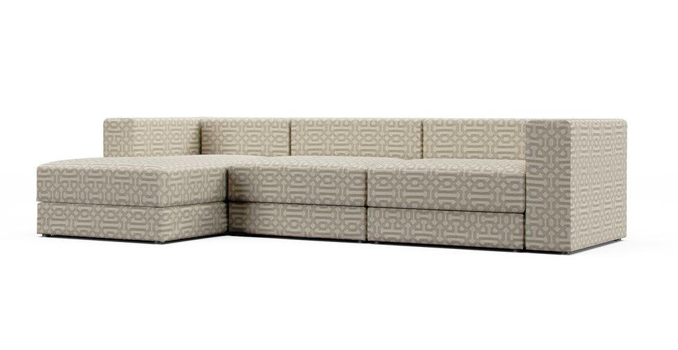 Sunbrella® Fretwork Pewter