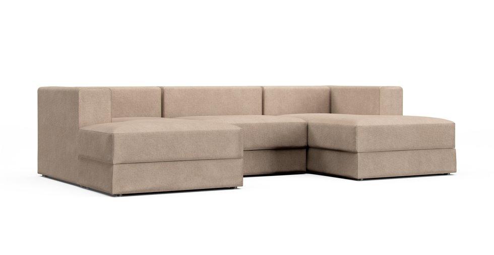 Mod Basketweave Flax