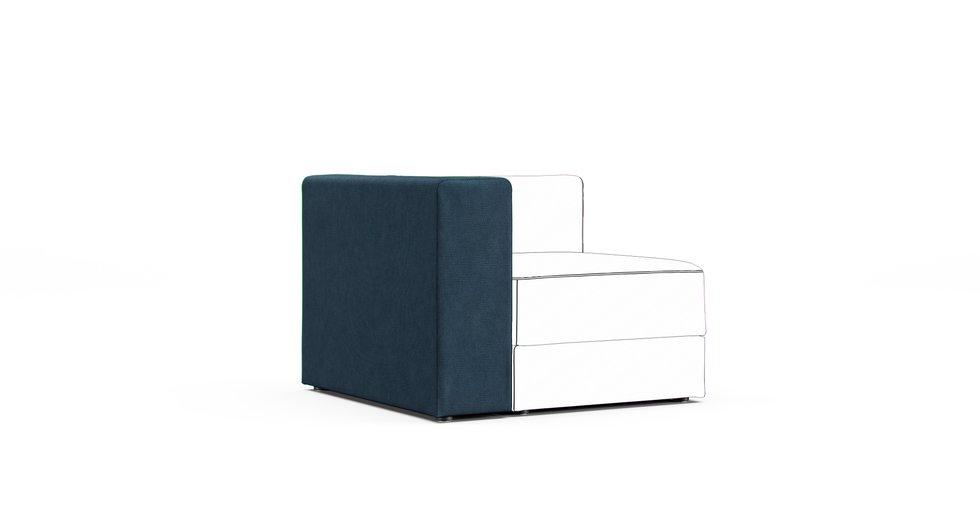 Jattebo Armrest Cover - Care+ Tweed Teal