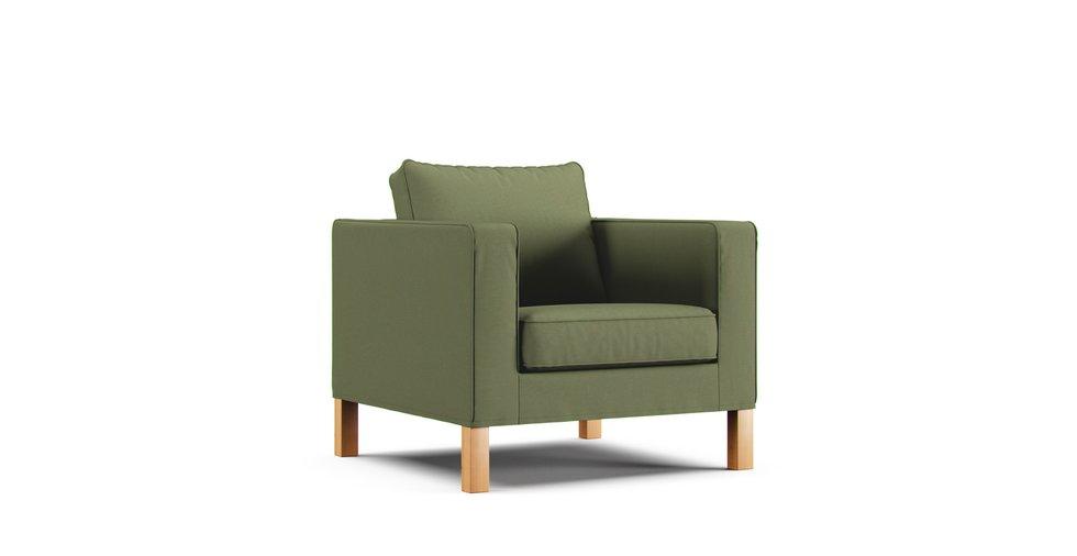 Karlanda Armchair Cover - Care+ Canvas Sage