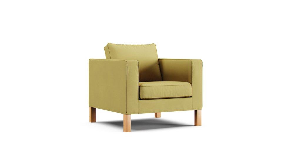 Karlanda Armchair Cover - Care+ Tweed Amber
