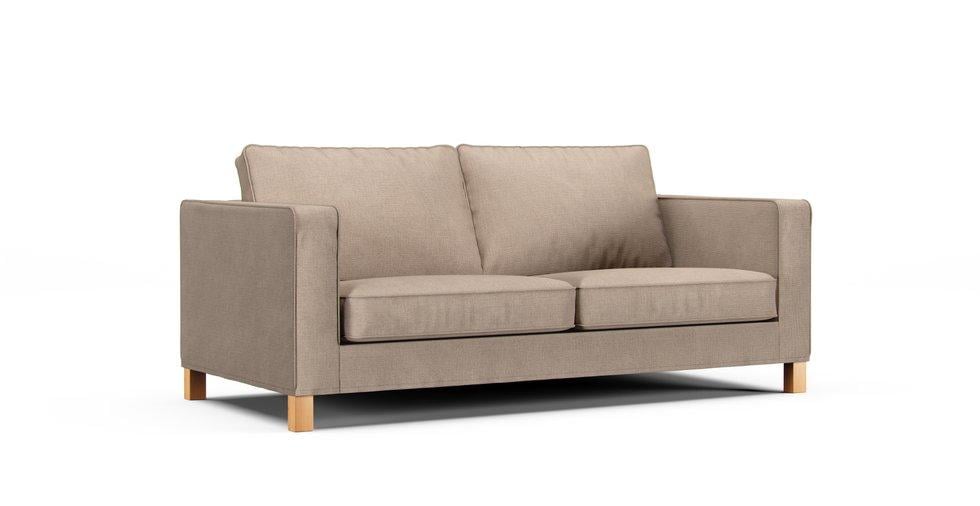 Mod Basketweave Flax