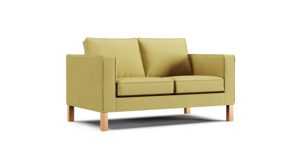 Karlanda 2 Seater Sofa Cover - Care+ Tweed Amber