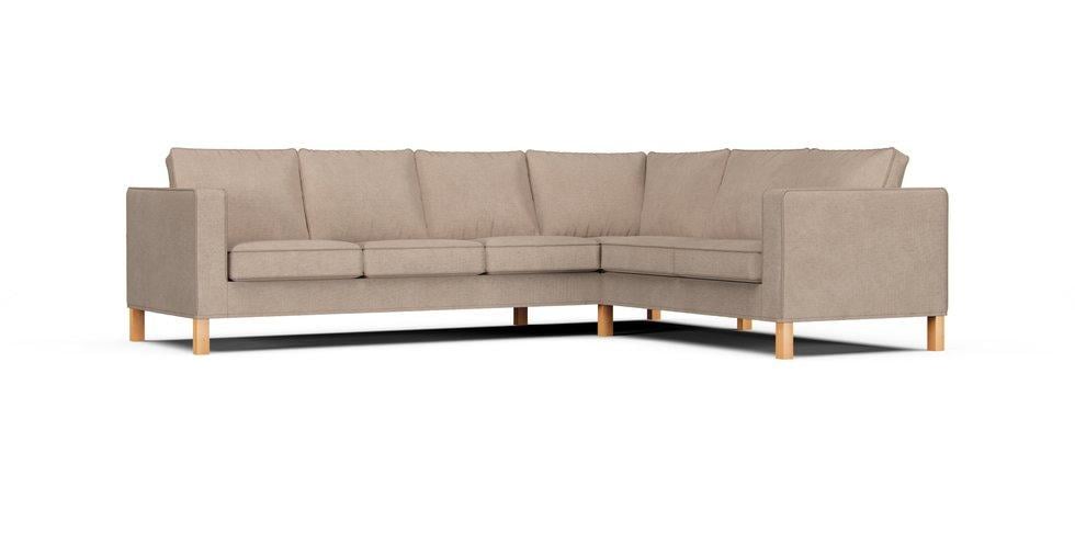 Mod Basketweave Flax