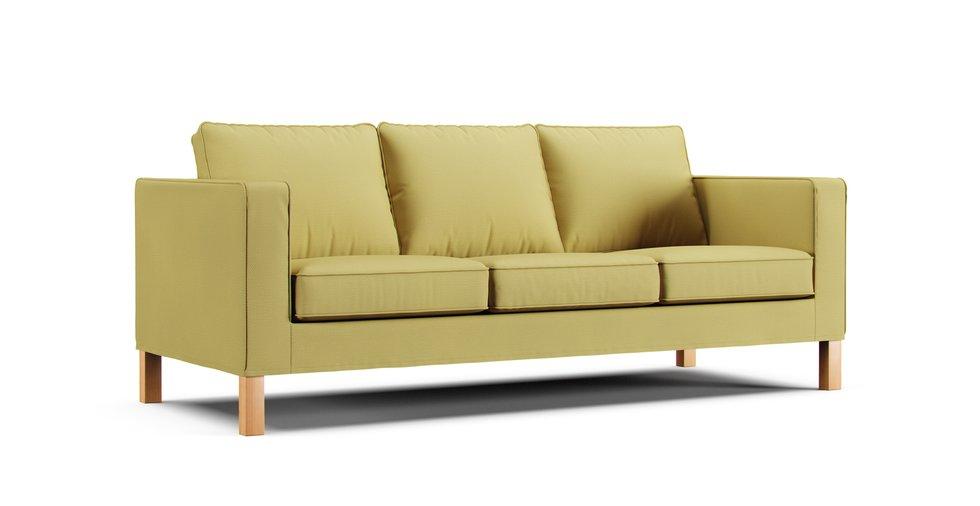 Karlanda 3 Seater Sofa Cover - Care+ Tweed Amber