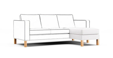 Karlanda Chaise Lounge Add On Unit Cover