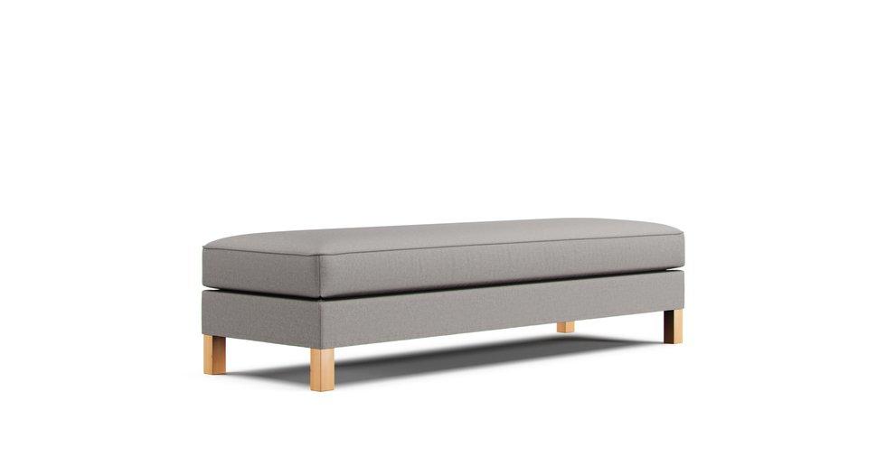 Karlanda Bench Cover - Care+ Canvas Ash