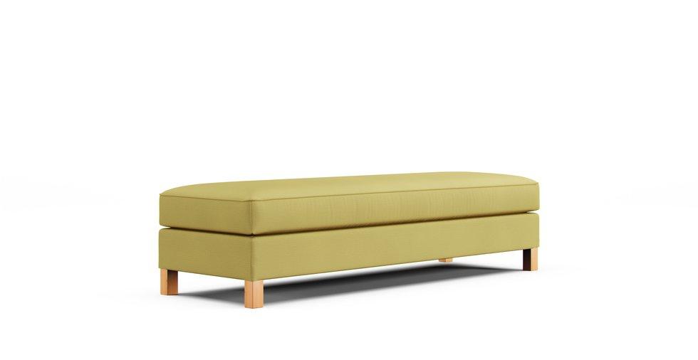 Karlanda Bench Cover - Care+ Tweed Amber