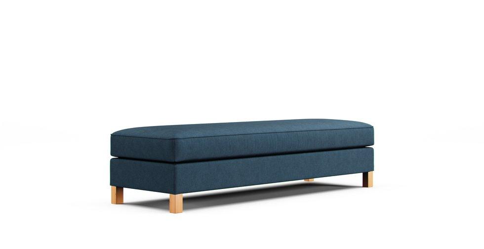 Karlanda Bench Cover - Care+ Tweed Teal