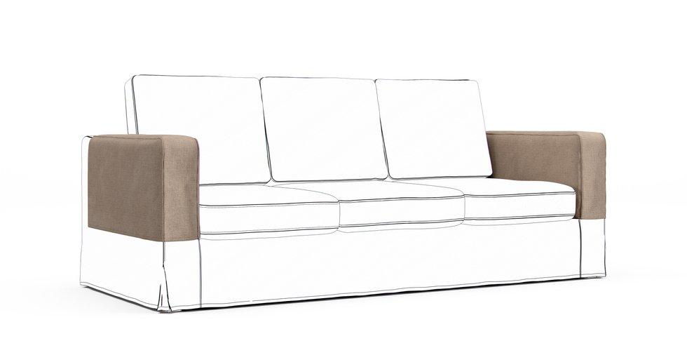 Mod Basketweave Flax