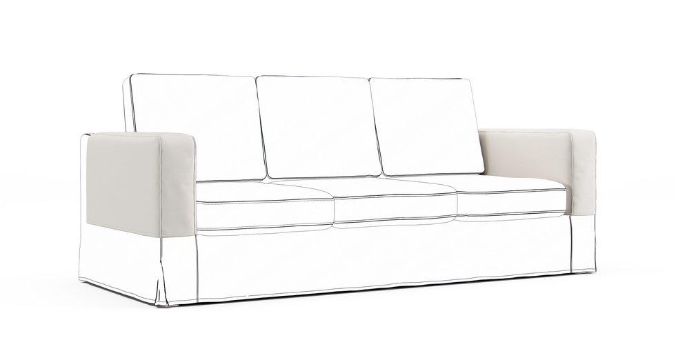 Karlanda Armrest Protector Covers — Add On - Everyday Weave Cream