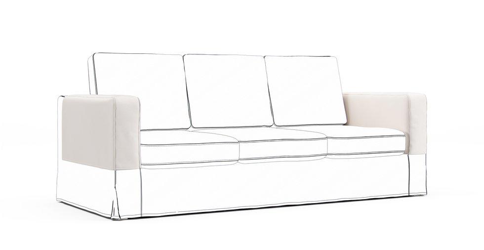 Karlanda Armrest Protector Covers — Add On - Signature Microfiber Cream