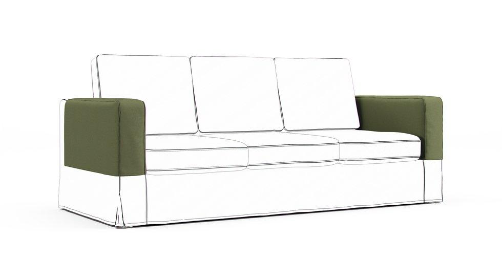 Karlanda Armrest Protector Covers — Add On - Care+ Canvas Sage