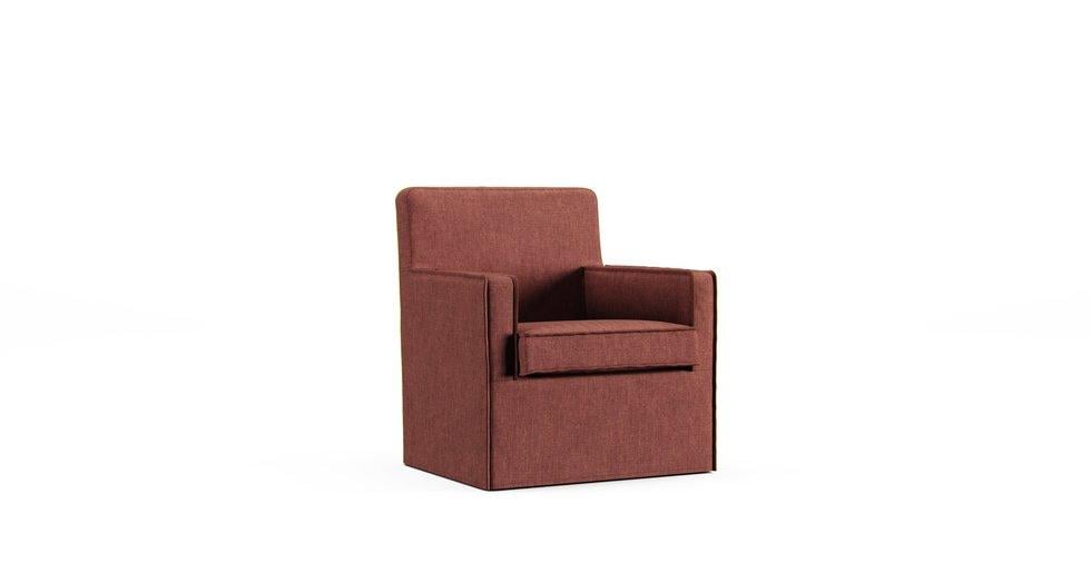 Karlstad Armchair (Small) Cover - Care+ Tweed Sunset