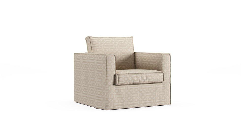 Sunbrella® Fretwork Flax