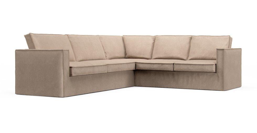 Mod Basketweave Flax